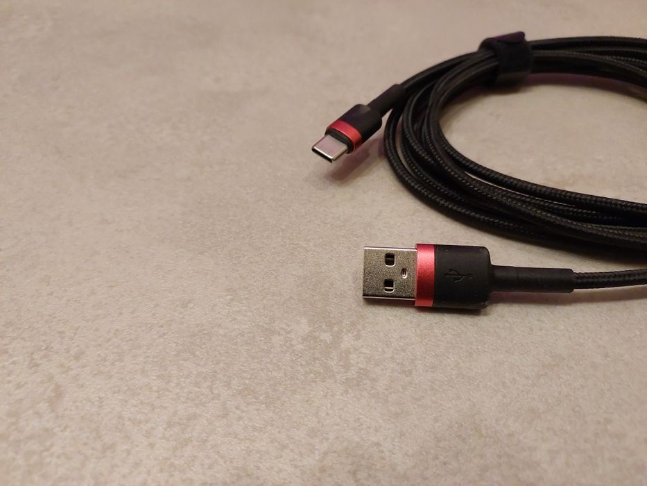 Cablu date și încărcare Baseus. USB la USB Type-C. Rapid charge. Nou