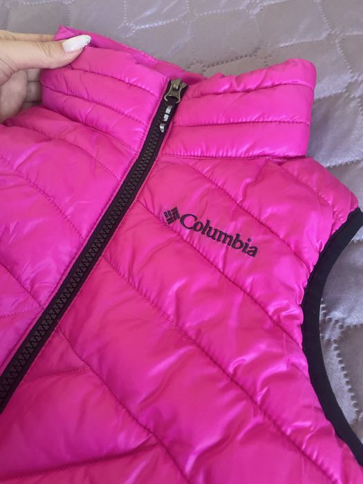 Детска ярко розова грейка Columbia