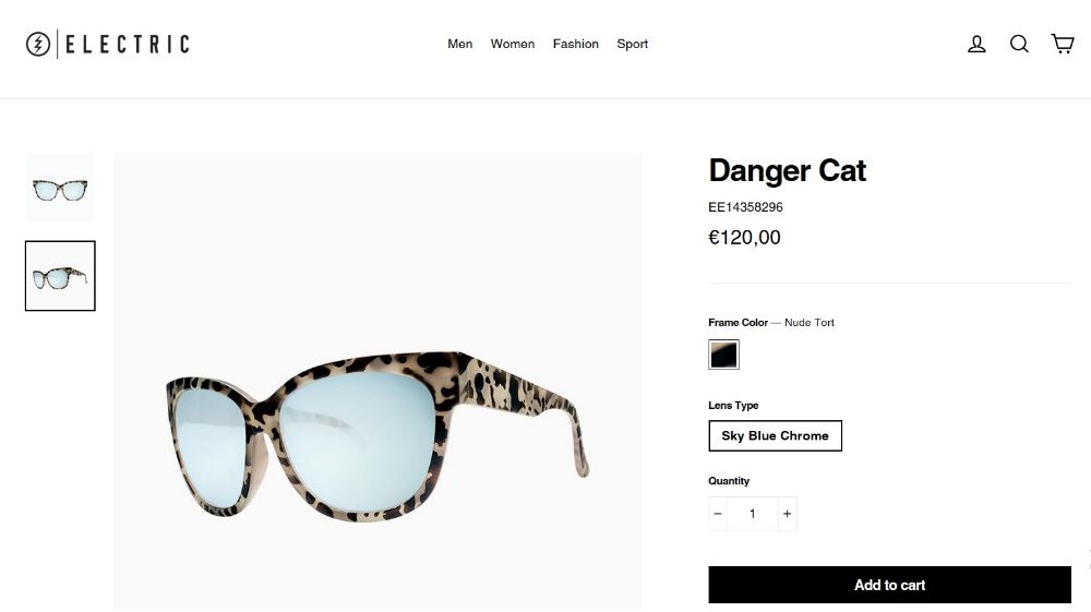 NOU! Ochelari de soare Electric Danger Cat OHM