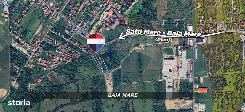 Teren 4,935mp Baia Mare / zona Dura