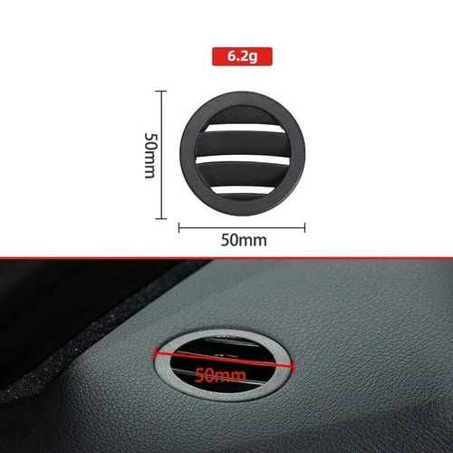 Ляв кръгъл въздуховод Mercedes - Benz E W212 черно Мерцедес духалка