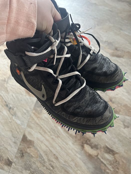 Nike Air Force 1 Mid x Off-White Black - Autentici