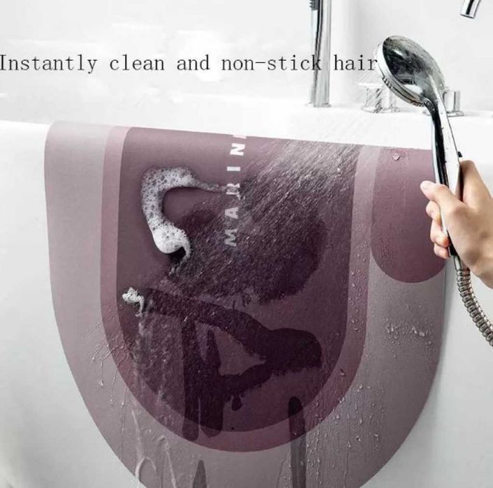 Килим за баня против хлъзгане - Цвят - син