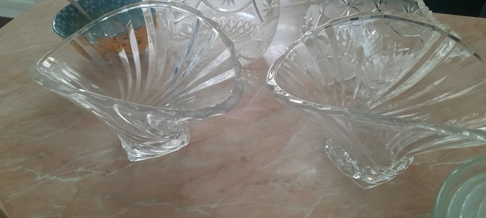 Фужеры, вазы стекло и хрусталь