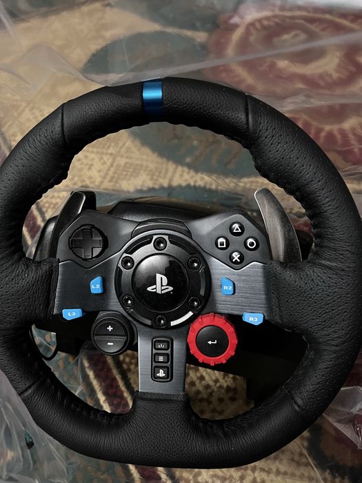 Volan Gaming PlayStation + Schimbător + Pedale | Stare IMPECABILĂ + GARANȚIE