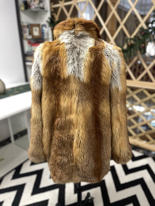 Blana naturala de vulpe roscata