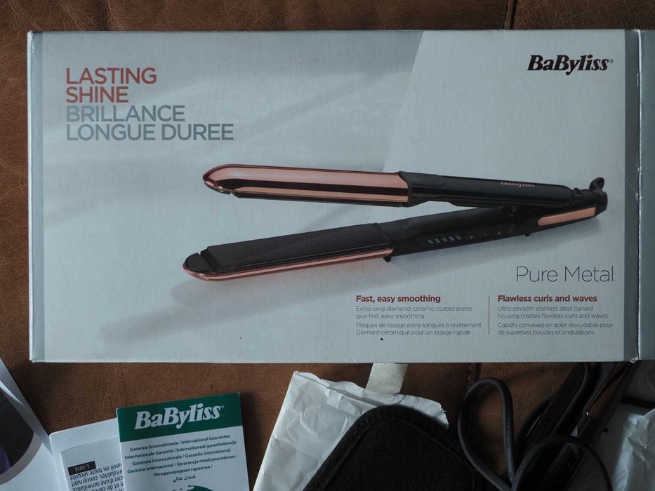 BaByliss Placă de păr 2in1 Straight & Curl Brilliance ST482E