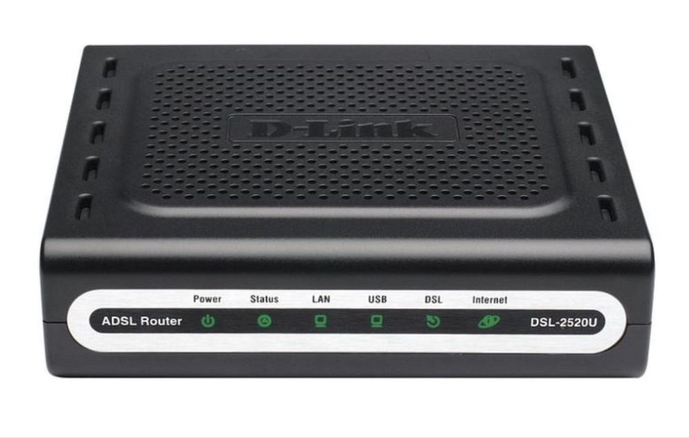 Модем D-Link DSL-2520U ADSL2