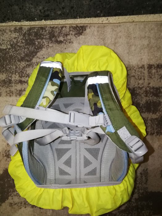 Продавам туристическа-ученическа раница с дъждобран