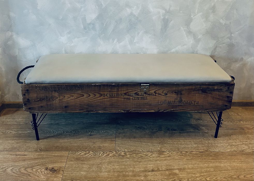 Пейка милитари сандък арт деко стил