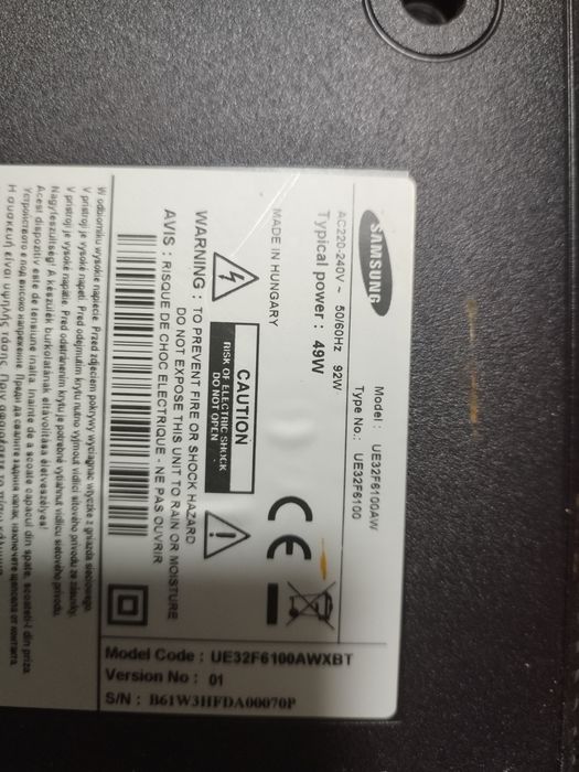 Dezmembrez Samsung ue32f6100aw