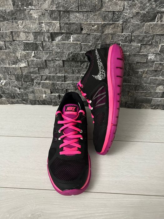 Дамски маратонки Оригинални Nike Flex Black Fuchsia 40