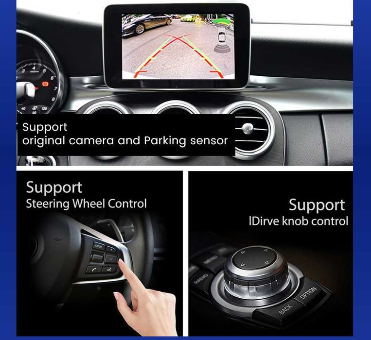 Modul Apple Carplay Mercedes Benz Android Auto Wireless + Camera