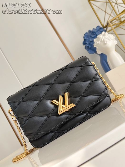 Geanta Louis Vuitton Go14, negru, Premium