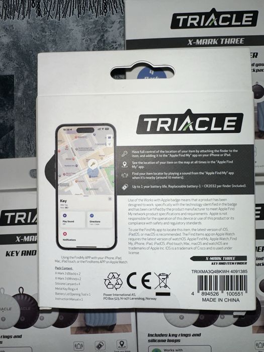 Dispozitive de urmarire! Triacle X-Mark Three