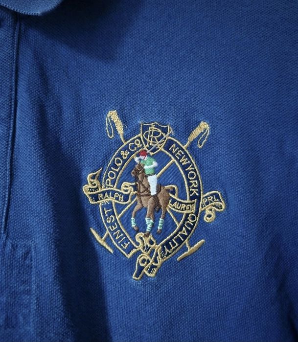 Tricou albastru Ralph Lauren pentru femei,mărimea XL