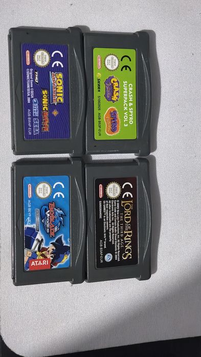 4 jocuri Nintendo Gameboy Advance