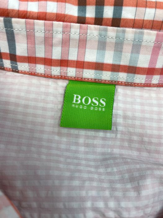 Карирана мъжка риза HUGO BOSS размер М / L