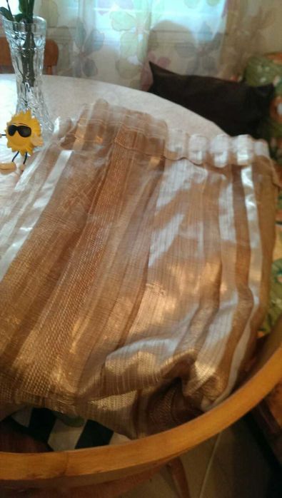 Тънки прозрачни пердета за хол салон офис и други   /  7 броя /