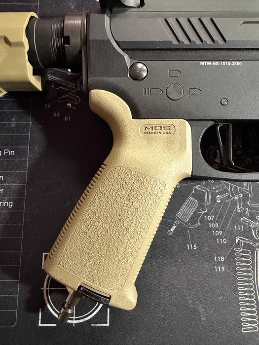 Еърсофт Реплика М4 HPA Wolverine MTW Inferno Spartan