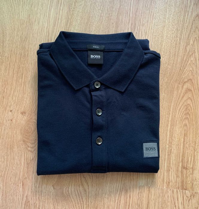 Тениска с дълъг ръкав Boss