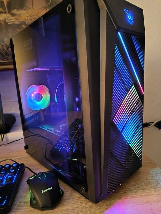 PC Gaming COMPLET cu Garantie, Ruleaza Orice Joc pe Medium/High + Bonus Monitor 19", SISTEM Audio 5.1 Surround, Tastatura si Mouse Gaming