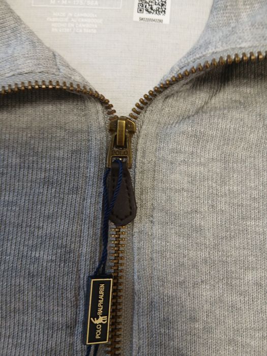 Quarter-Zip Polo Ralph Lauren Gri