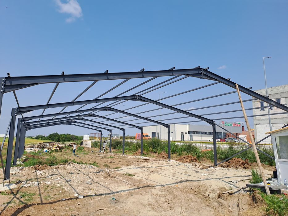 Vand hala metalica, completa sau pe elemente. Contra-cost asiguram și