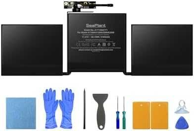 Нова лаптоп MacBook Pro 13 A2159 Заместителна батерия 5100mAh A1713