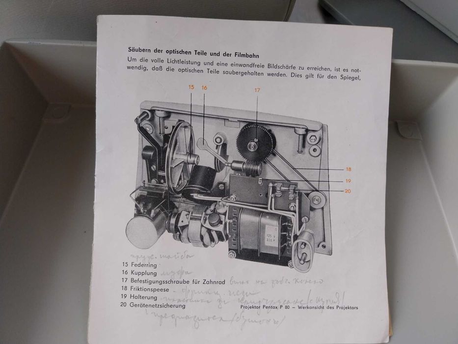 Прожекционен апарат PENTAX