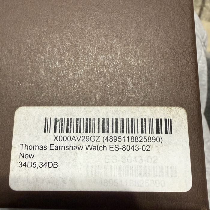 Ceas   Automatic Thomas Earnshaw Watch ES-8043-02 Trei faze