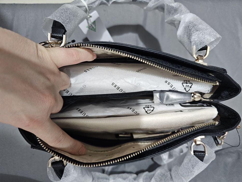 Geanta GUESS Noelle ll luxury satchel