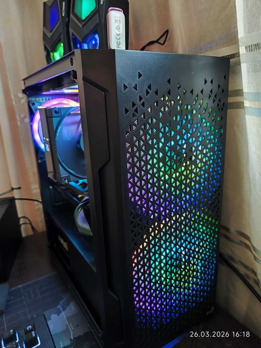 Геймърски i3 13100f, RX 6600 8GB, RAM 16GB DDR4 3200