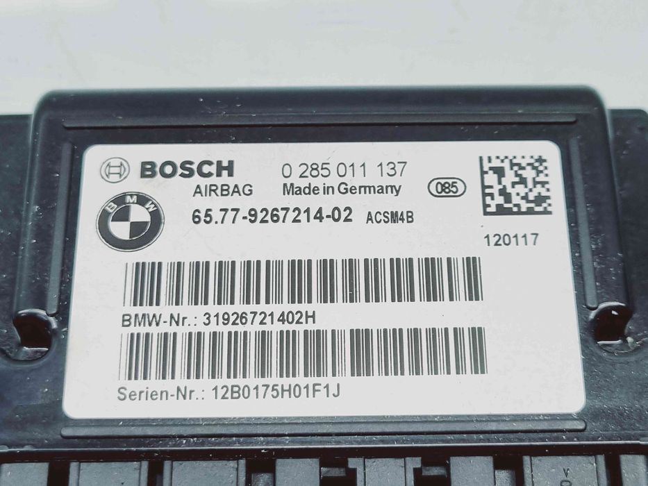 Calculator airbag Bmw 3 (F30) [Fabr 2012-2017] 967214 2.0 N47D 135KW /