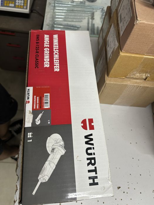 Wurth ъглошлайф 125 800W