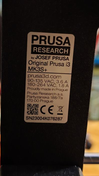 Imprimantă 3D Prusa MK3S+