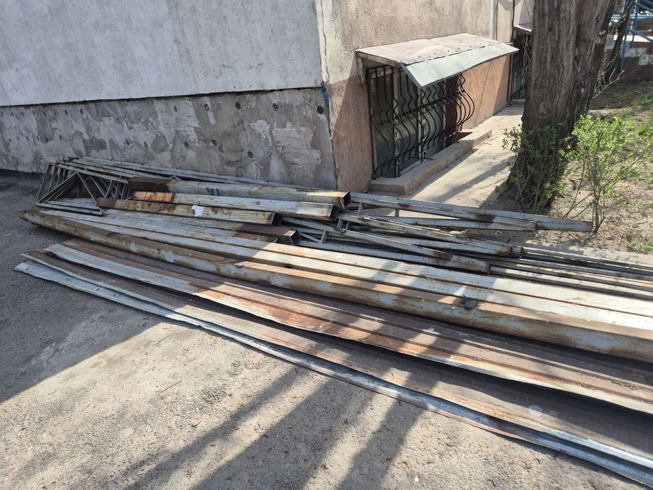 Продам готовый навес б/у