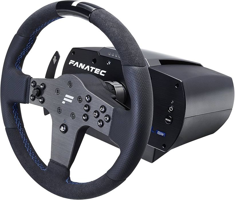 Fanatec Csl elite base qr1+volan fanatec+peldale fanatex