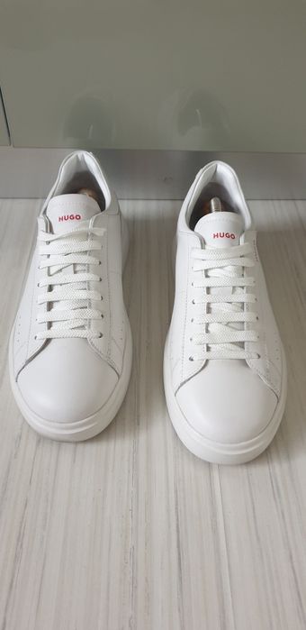 Hugo Boss HUGO Leather 42/26.5 - 27 см ОРИГИНАЛ Мъжки кец от ест. кожа