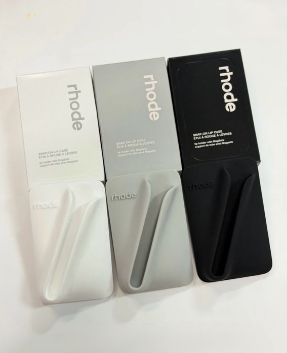 rhode snap-on MagSafe калъф + Lip Tint гланц по избор (нови, оригинал)