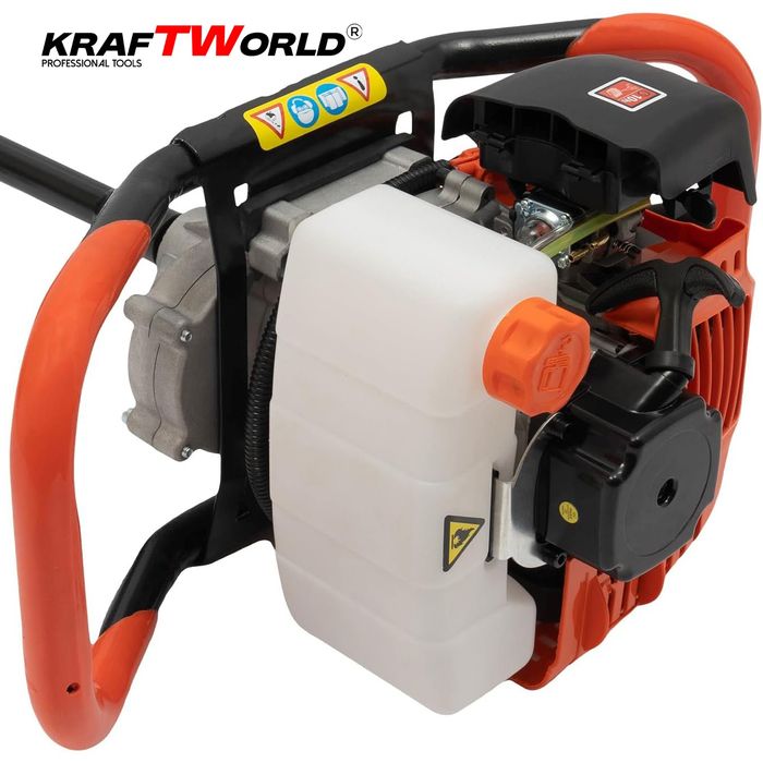 Бензинов свредел  с двутактов двигател