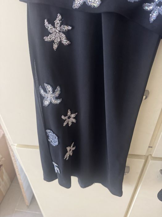 Официални рокли/тоалети с пайети камъни дантела