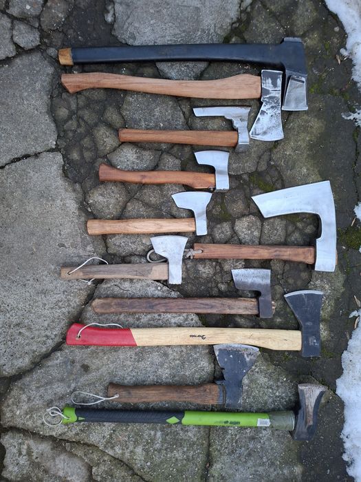 Topoare otel si otel inox