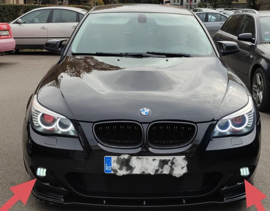 Lip fata prelungire bara BMW e60