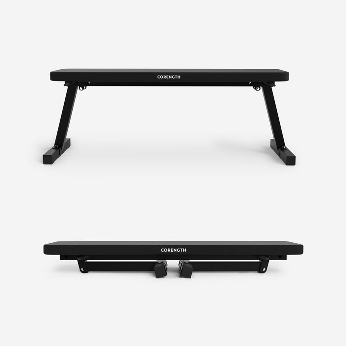 Bancă Bodybuilding pliabilă Bench 100 - produs resigilat Decathlon