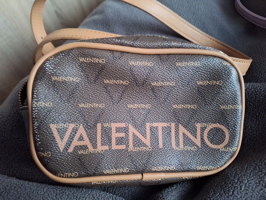 Valentino Bags Чанта за кръста от еко кожа с лого