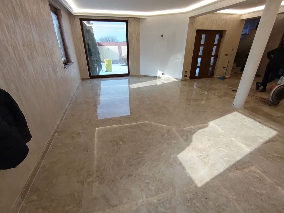 Șlefuit și Lustruit Marmura Travertin Mozaic Granit