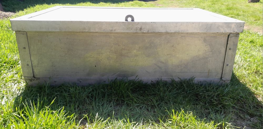 Ящик, Сундук, Сандык, Алюминевый