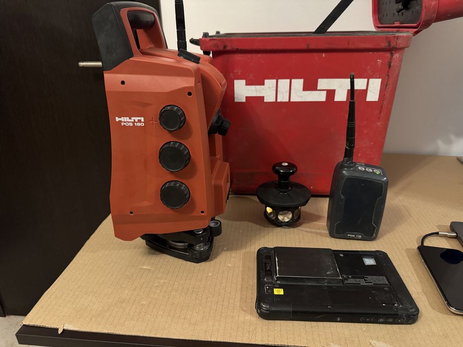 Statie totala Leica Trimble Topcon Hilti POS180