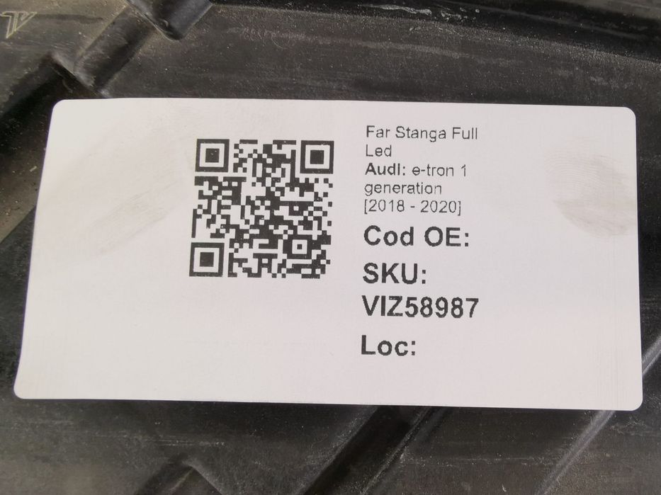 Far Stanga Full Led Audi e-tron 1 generation 2018 2019 2020 Original A
